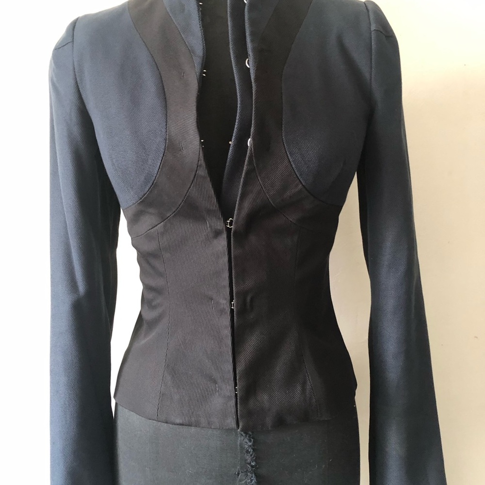 Alexander McQueen Black Tailored Blazer